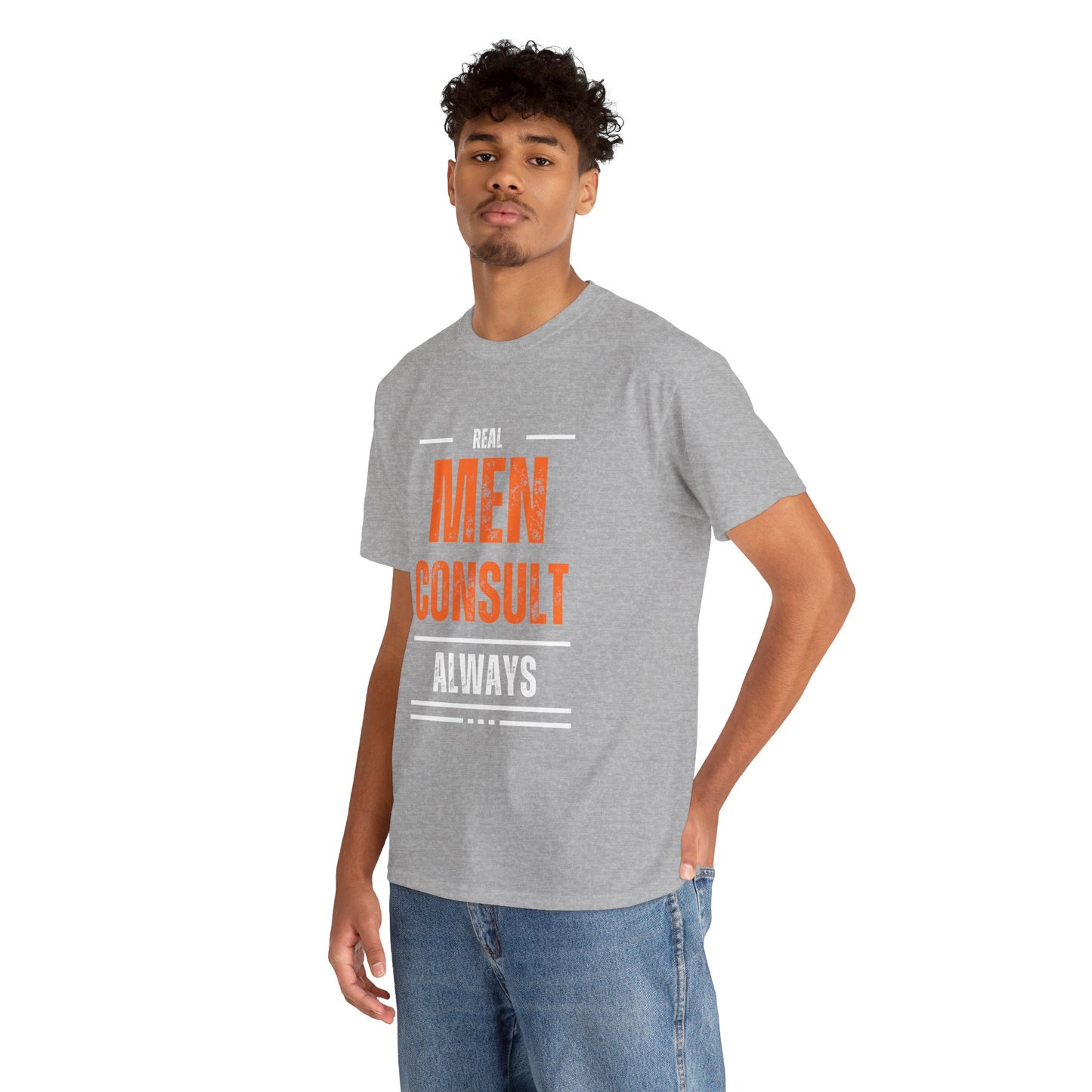 Comfy Cotton Tee - Men Consult