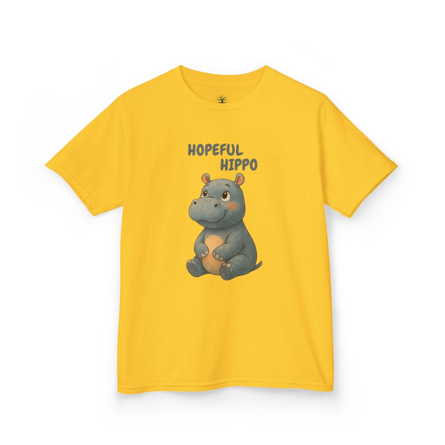 Comfy Kids Tee - Hopeful Hippo