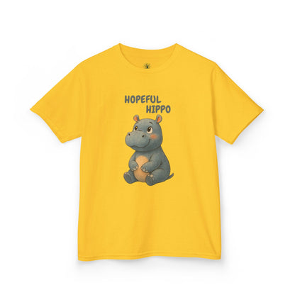 Comfy Kids Tee - Hopeful Hippo
