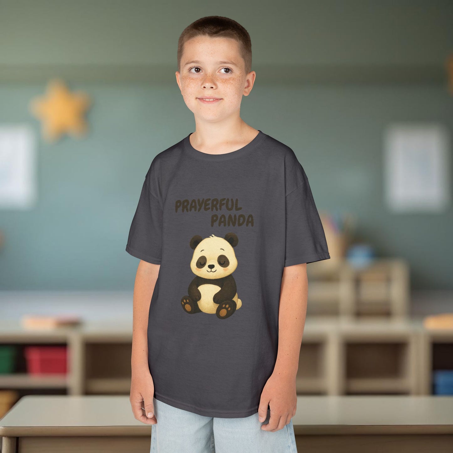 Comfy Kids Tee - Prayerful Panda
