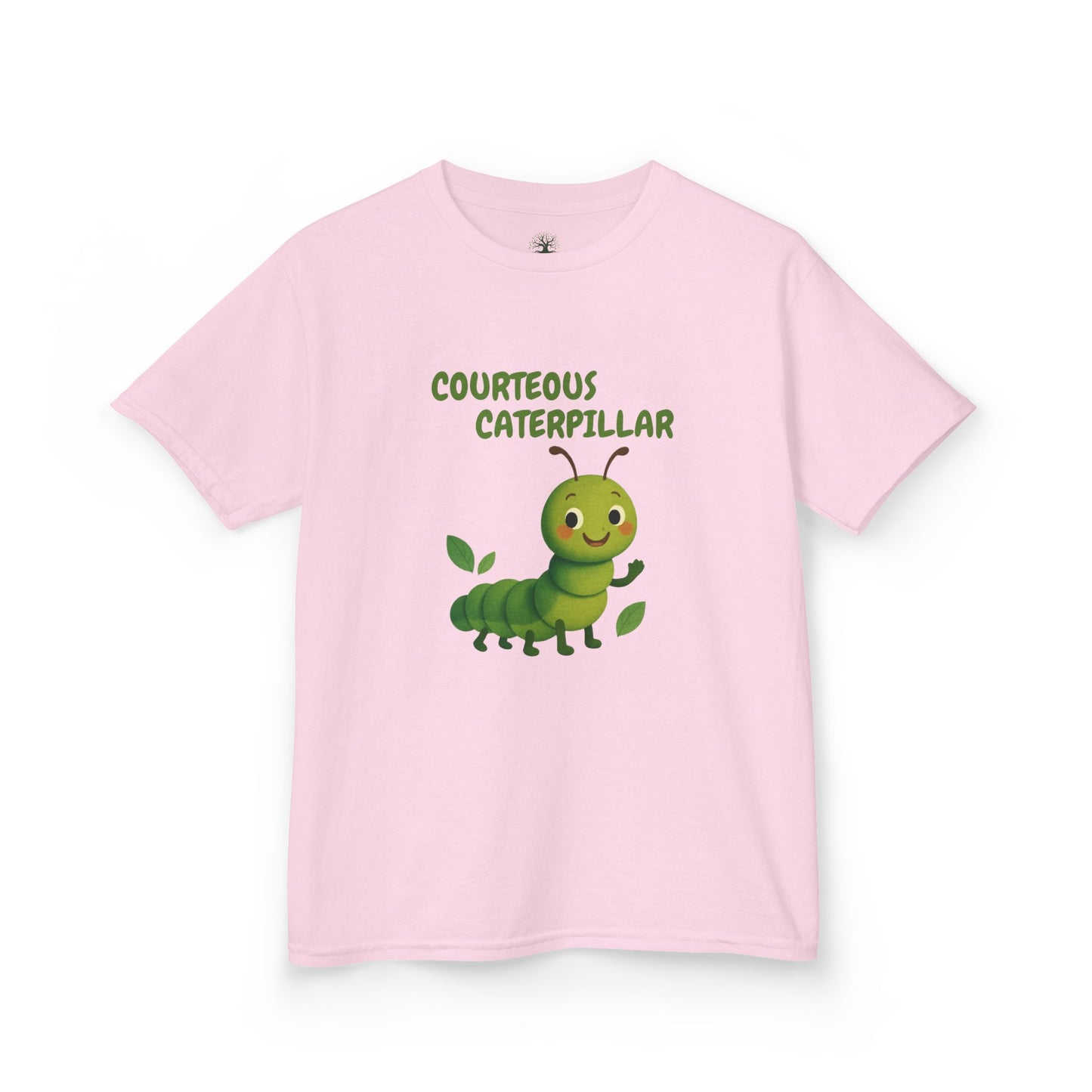 Comfy Kids Tee - Courteous Caterpillar