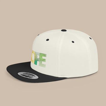 Flat Bill Snapback Cap - HOPE