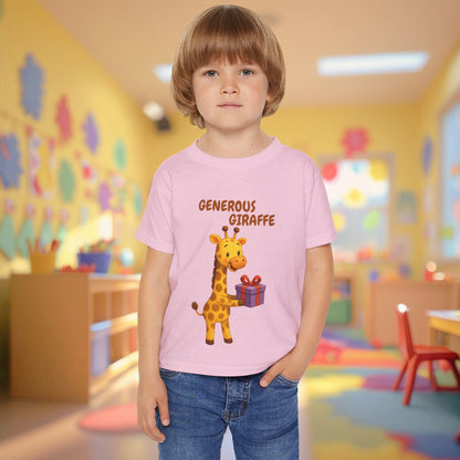 Toddler Tee - Generous Giraffe