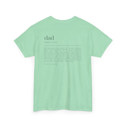 Comfy Cotton Tee - Dad: No Big Deal