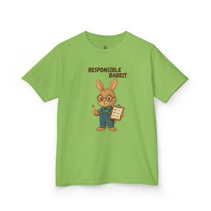 Comfy Kids Tee - Responsible Rabbit