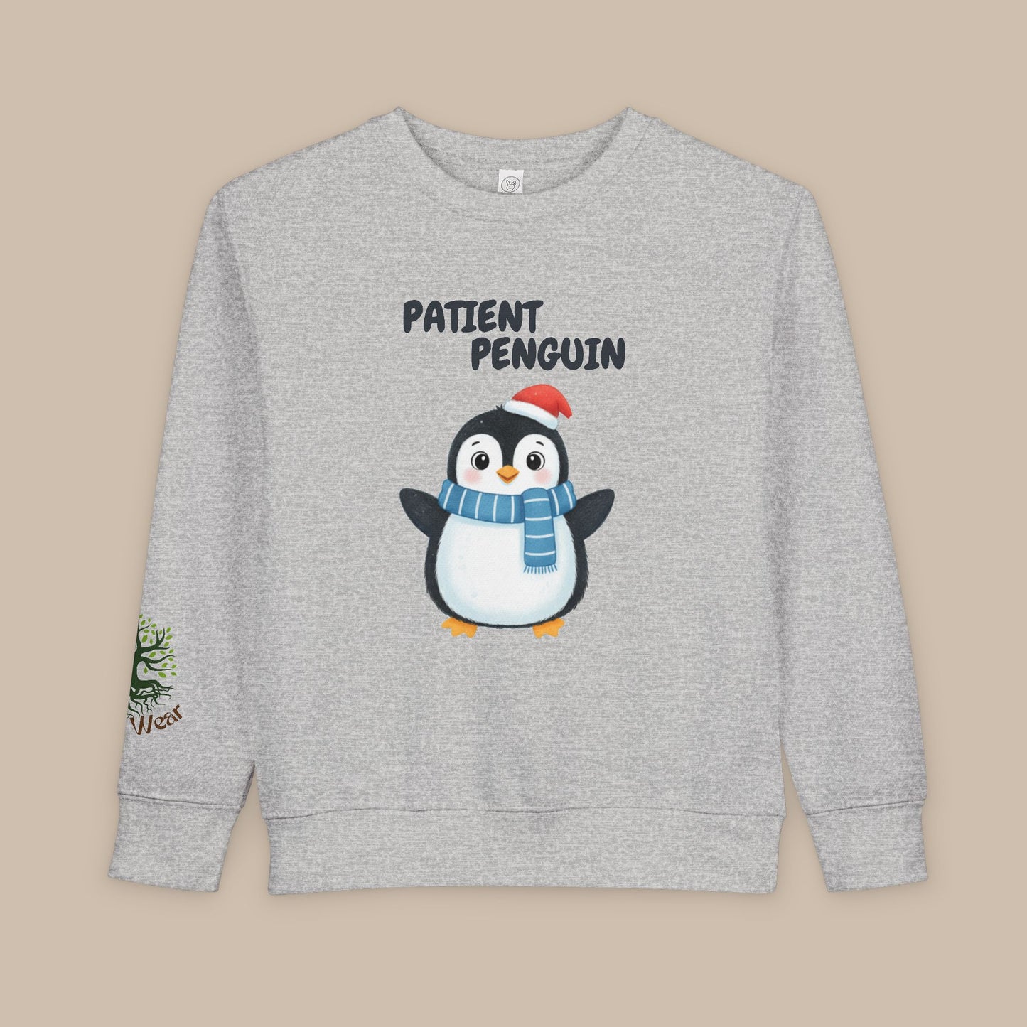 Toddler Sweatshirt - Patient Penguin
