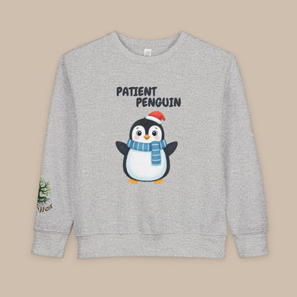 Toddler Sweatshirt - Patient Penguin