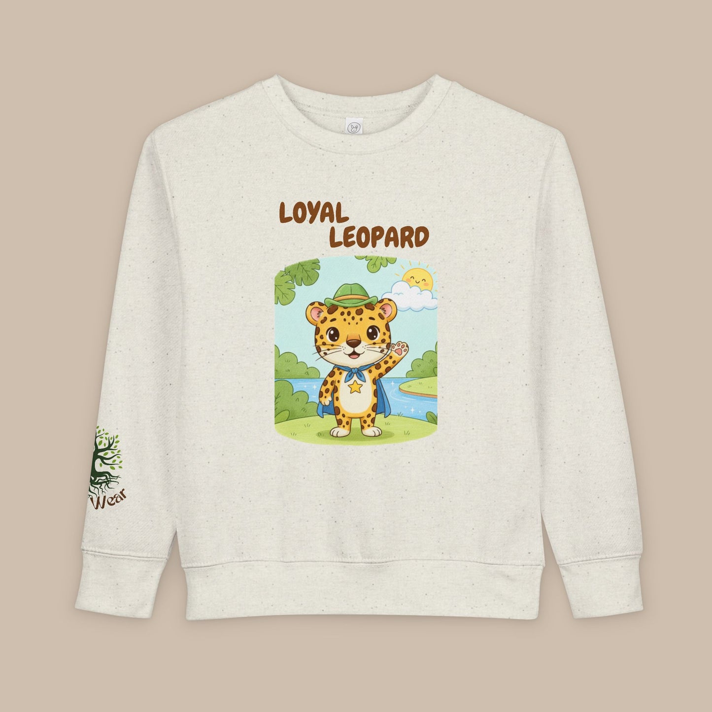Toddler Sweatshirt - Loyal Leopard