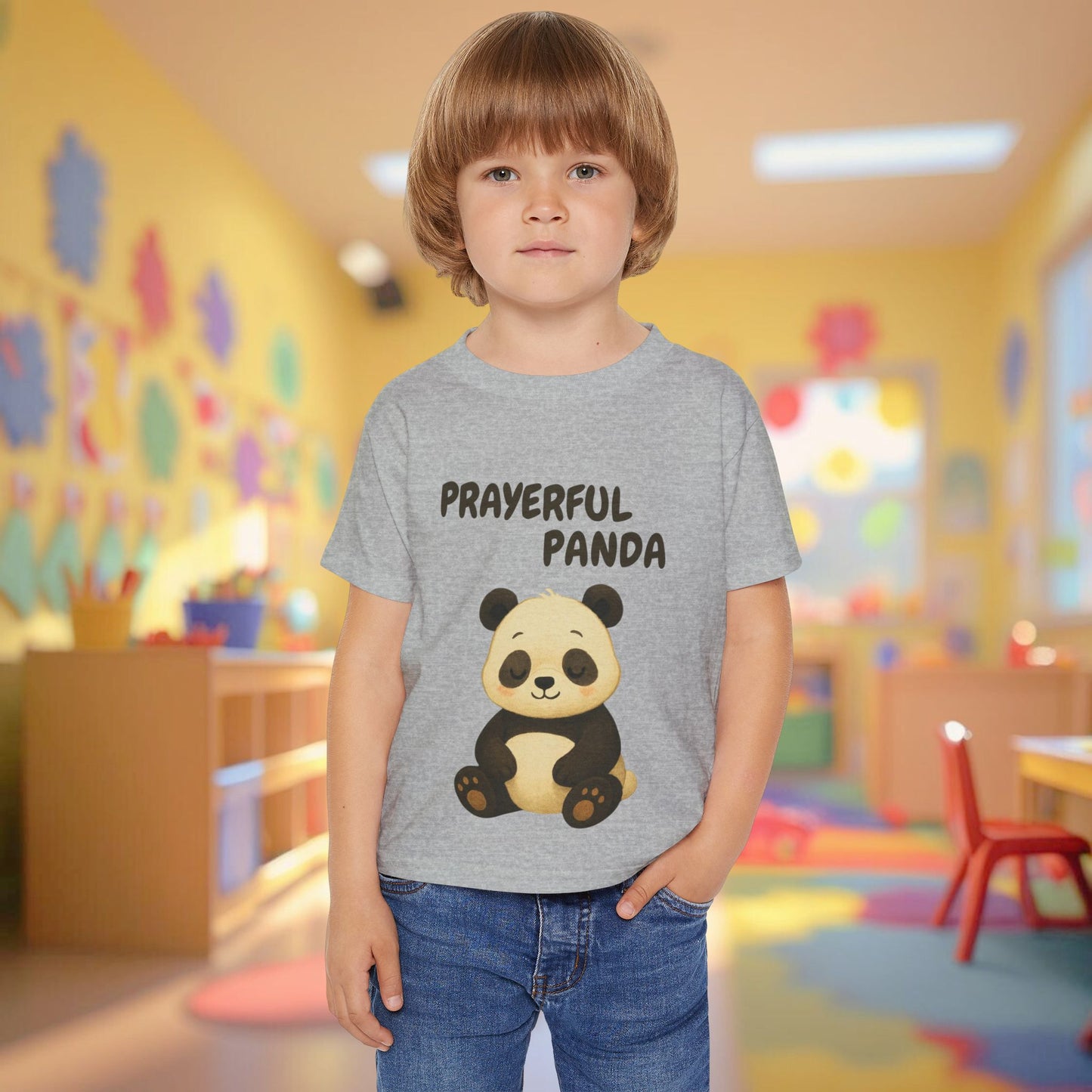 Toddler Tee - Prayerful Panda