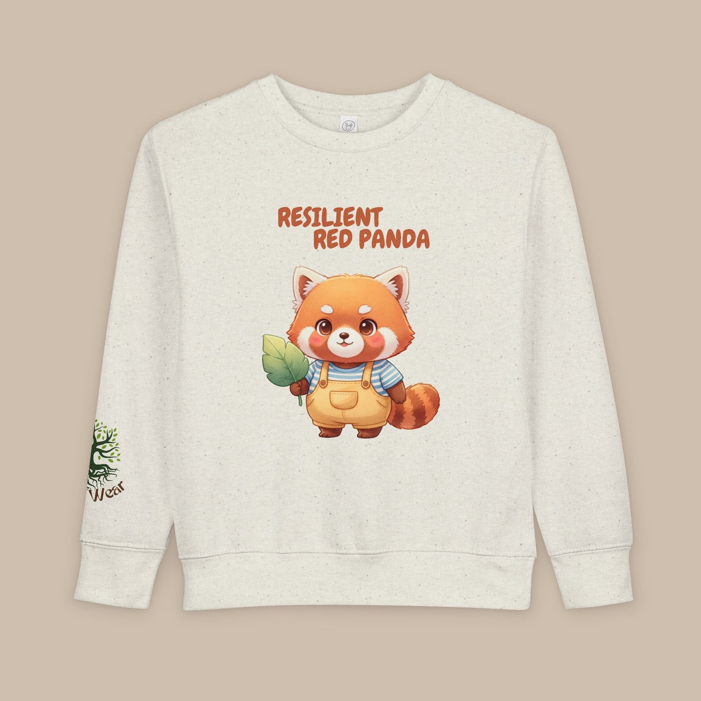 Toddler Sweatshirt - Resilient Red Panda