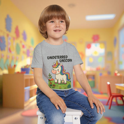 Toddler Tee - Undeterred Unicorn