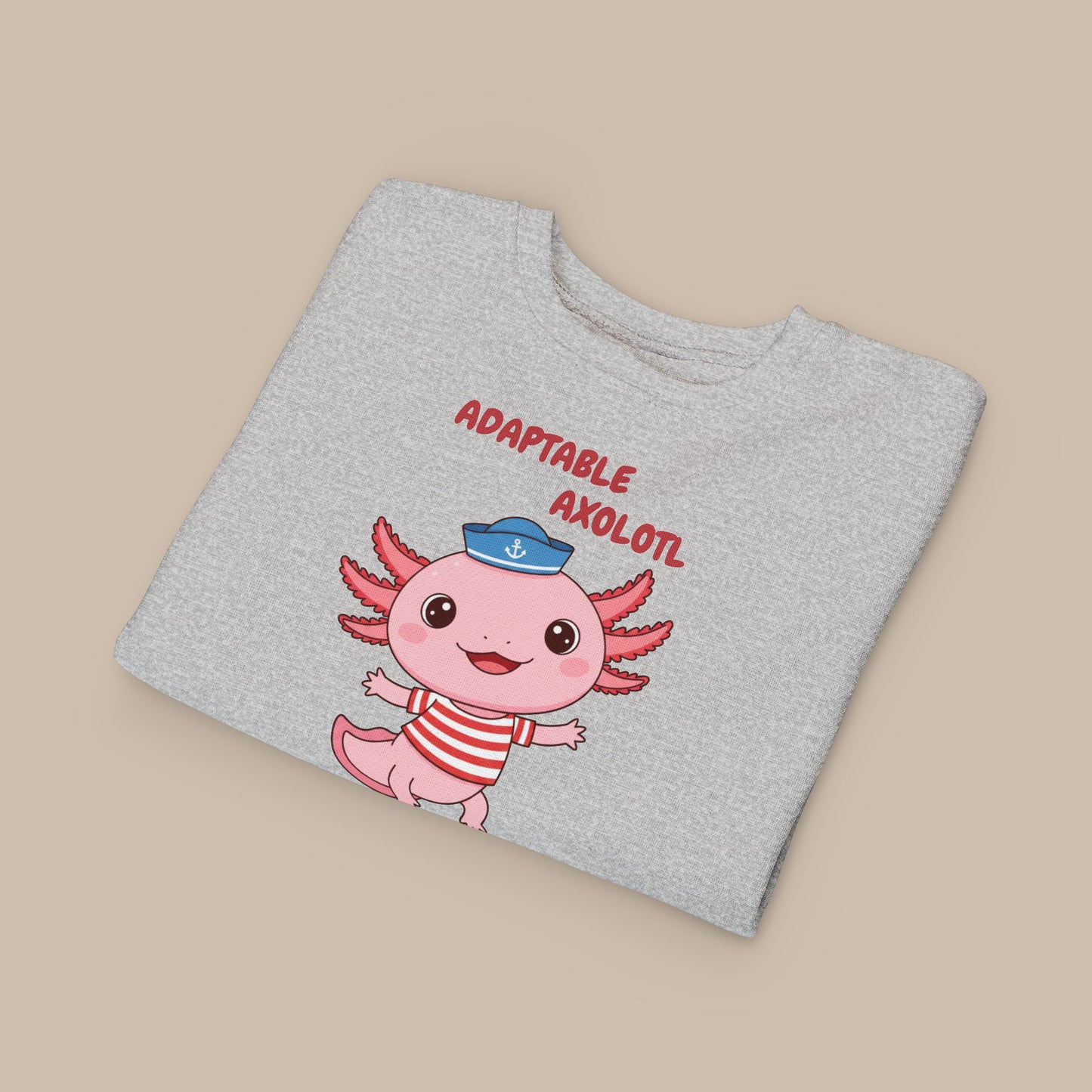 Toddler Sweatshirt - Adaptable Axolotl