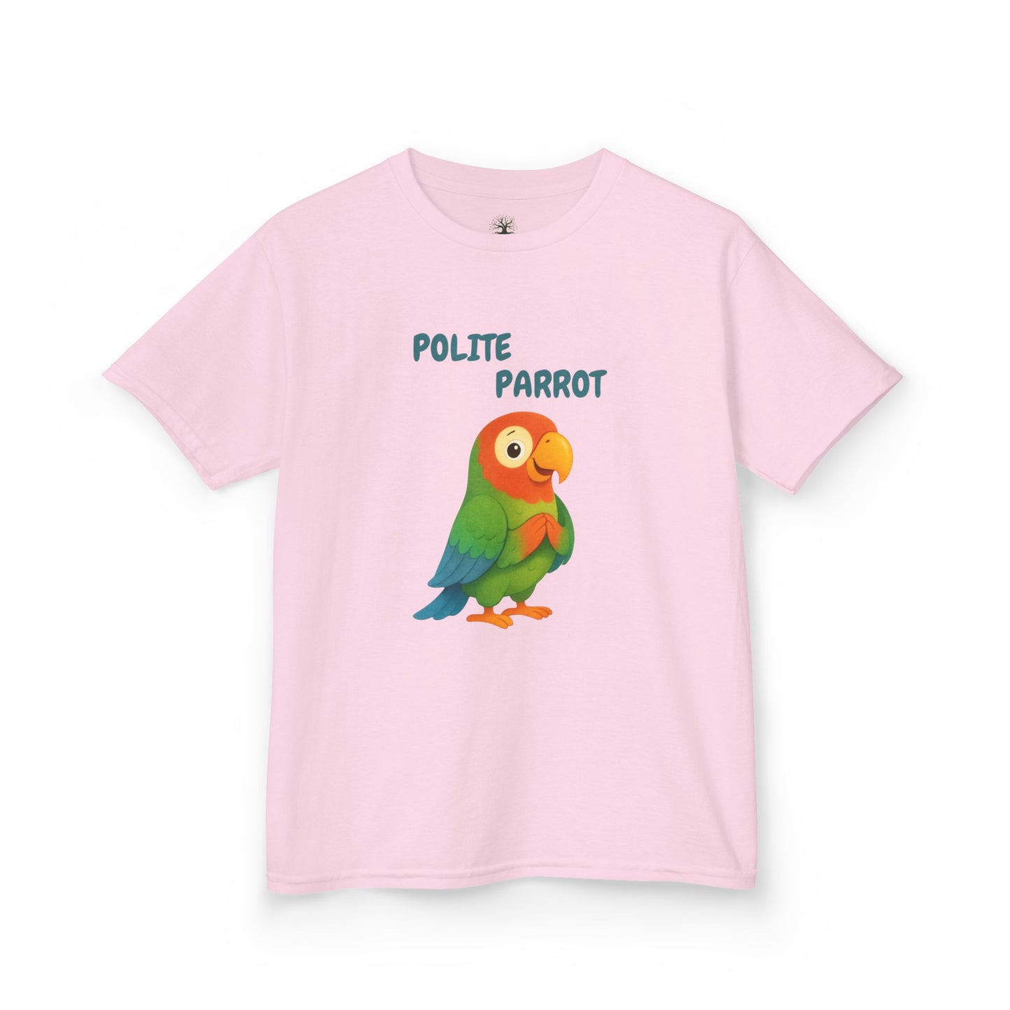 Comfy Kids Tee - Polite Parrot
