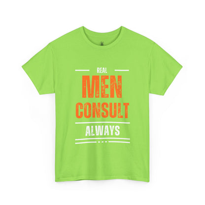 Comfy Cotton Tee - Men Consult