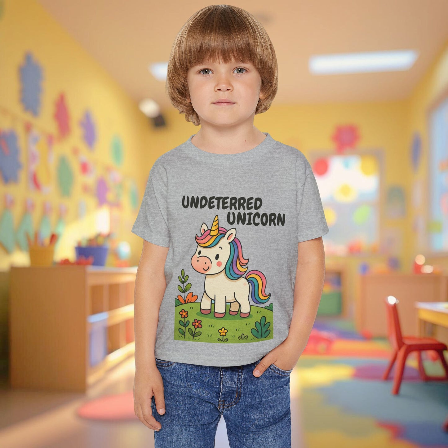 Toddler Tee - Undeterred Unicorn