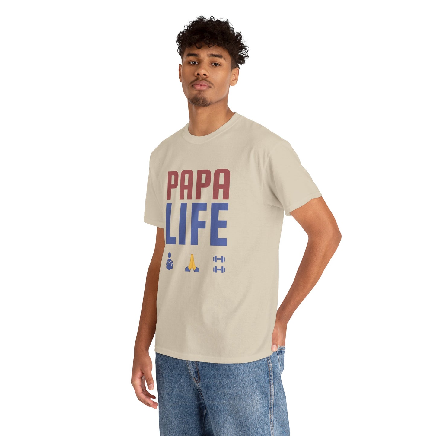 Comfy Cotton Tee - Papa Life