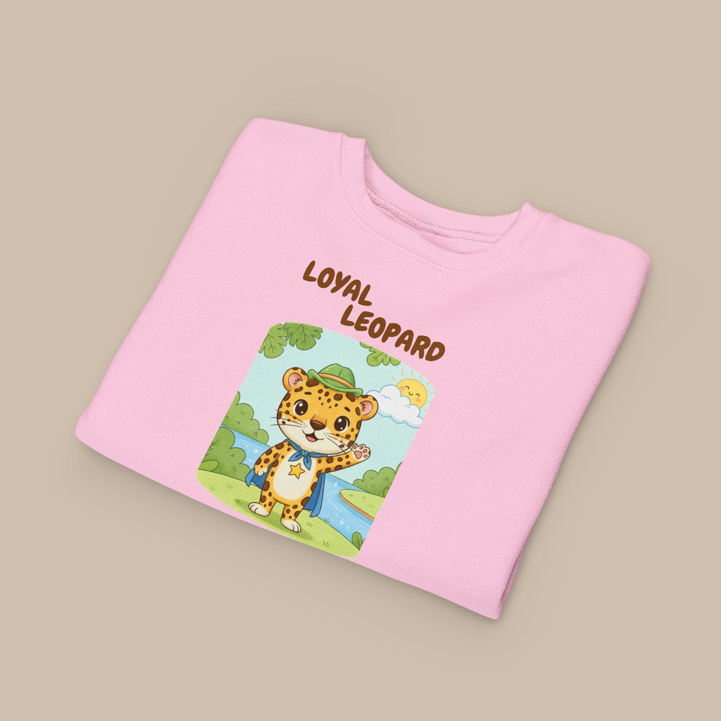 Toddler Sweatshirt - Loyal Leopard