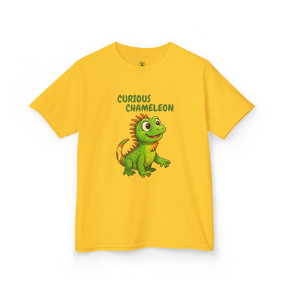 Comfy Kids Tee - Curious Chameleon