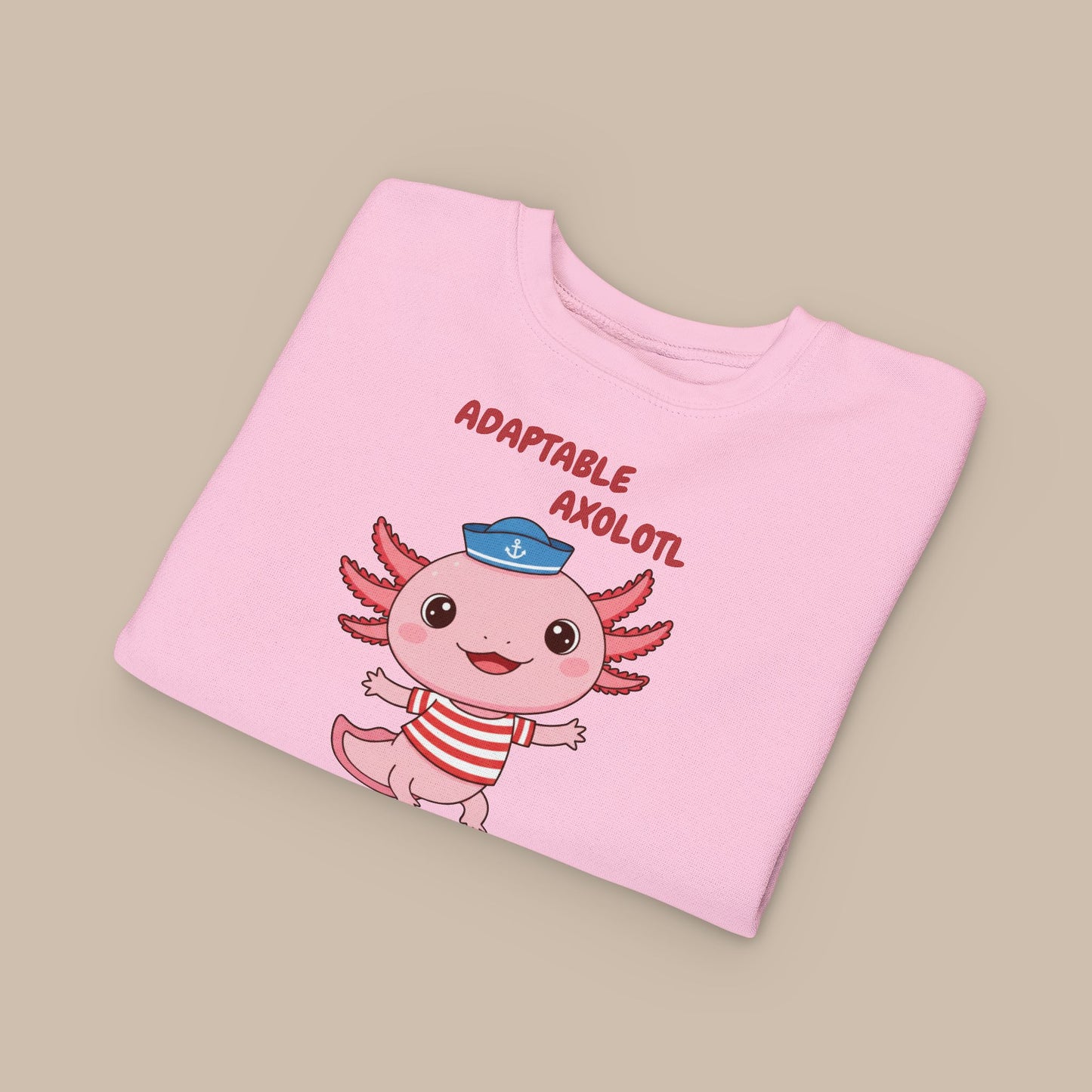 Toddler Sweatshirt - Adaptable Axolotl