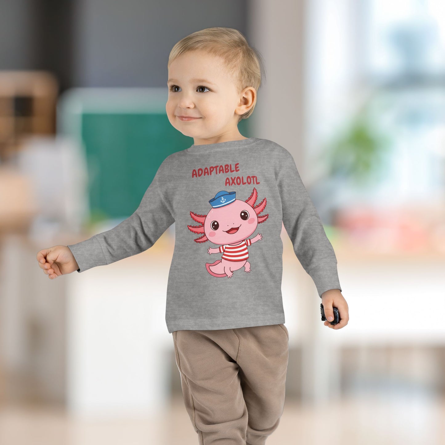 Toddler Long Sleeve Tee - Adaptable Axolotl