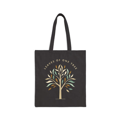 Canvas Tote Bag - Leaves of One Tree