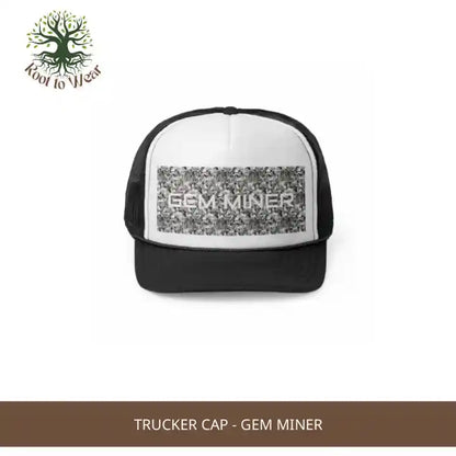 Trucker Cap - Gem Miner by@Outfy