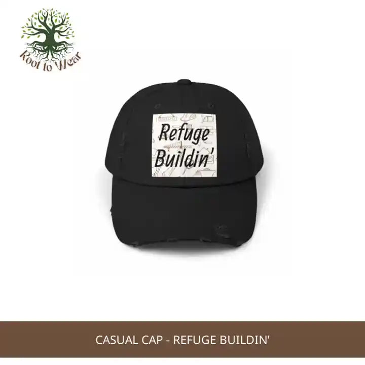 Casual Cap - Refuge Buildin&#039; by@Outfy