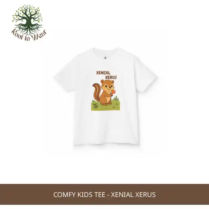 Comfy Kids Tee - Xenial Xerus by@Outfy