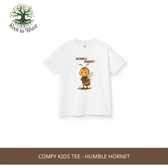 Comfy Kids Tee - Humble Hornet by@Outfy
