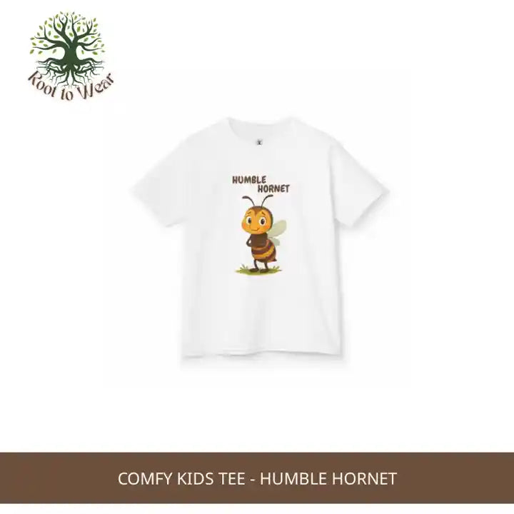 Comfy Kids Tee - Humble Hornet by@Outfy