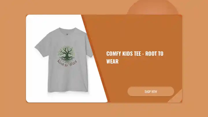 Comfy Kids Tee - Root To Wear by@Outfy