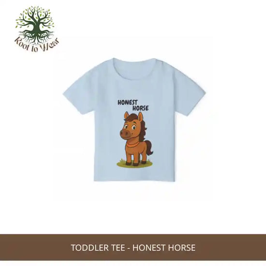 Toddler Tee - Honest Horse by@Outfy
