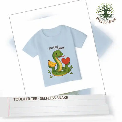 Toddler Tee - Selfless Snake by@Outfy