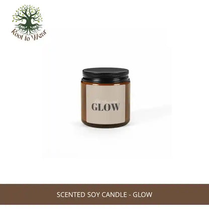 Scented Soy Candle - GLOW by@Outfy