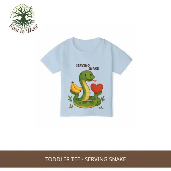 Toddler Tee - Serving Snake by@Outfy