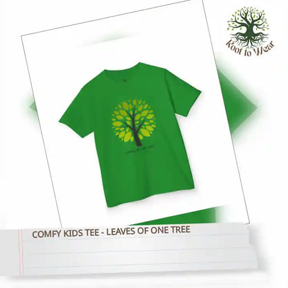 Comfy Kids Tee - Leaves of One Tree by@Outfy